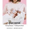 TREATMENT MARK  CLAY ESTHE PING CLAY  ทรีสเม้นท์ดูแลหนังศีรษะและเส้นผม ขนาด 400 มล.สูตรอ่อนโยนส่วนผสมจากเคลย์ที่เป็นธรรมชาติ ช่วยดูซับสิ่งสกปรก - Image 2